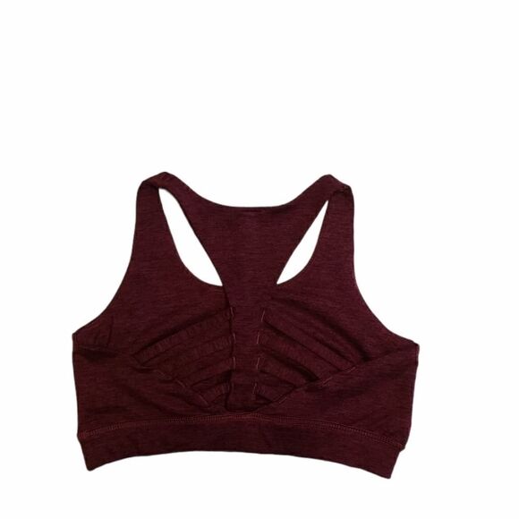 Earth Yoga Cranberry Red Sports Bra - Picture 4 of 8